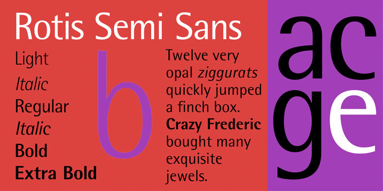 Rotis® Semi Serif