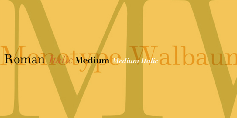 Monotype Walbaum