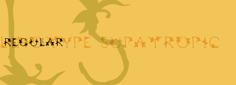 Linotype Supatropic™