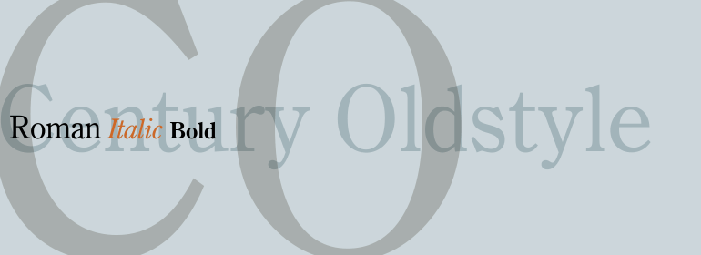 Century Oldstyle