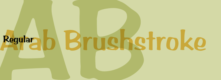 Arab Brushstroke